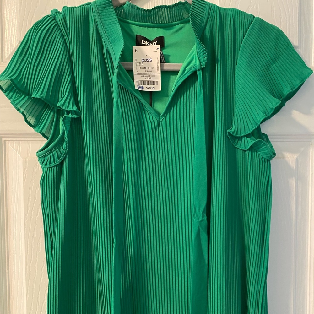 Brand New Green DKNY Dress